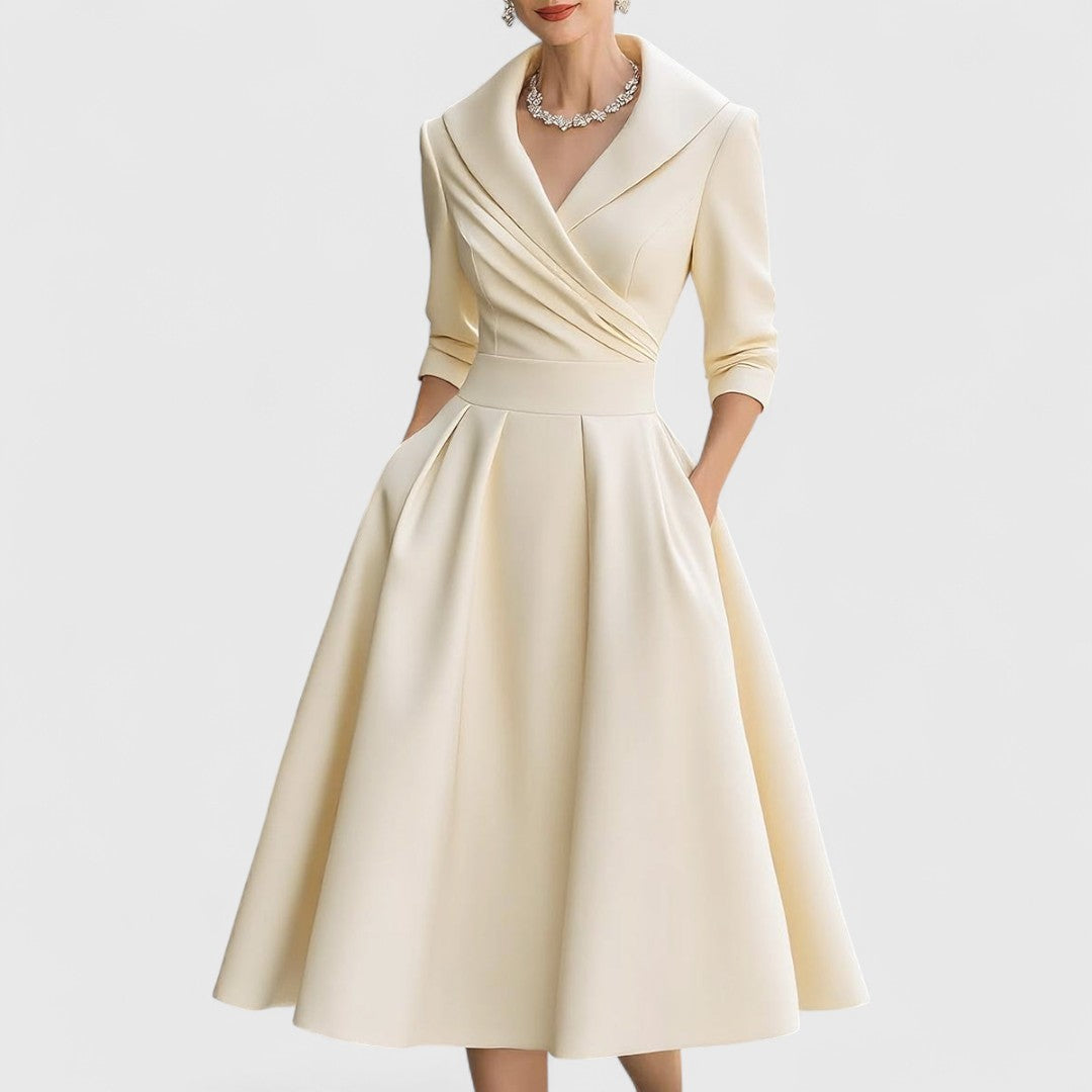 HiverCo™ | Elegant Midi Robe