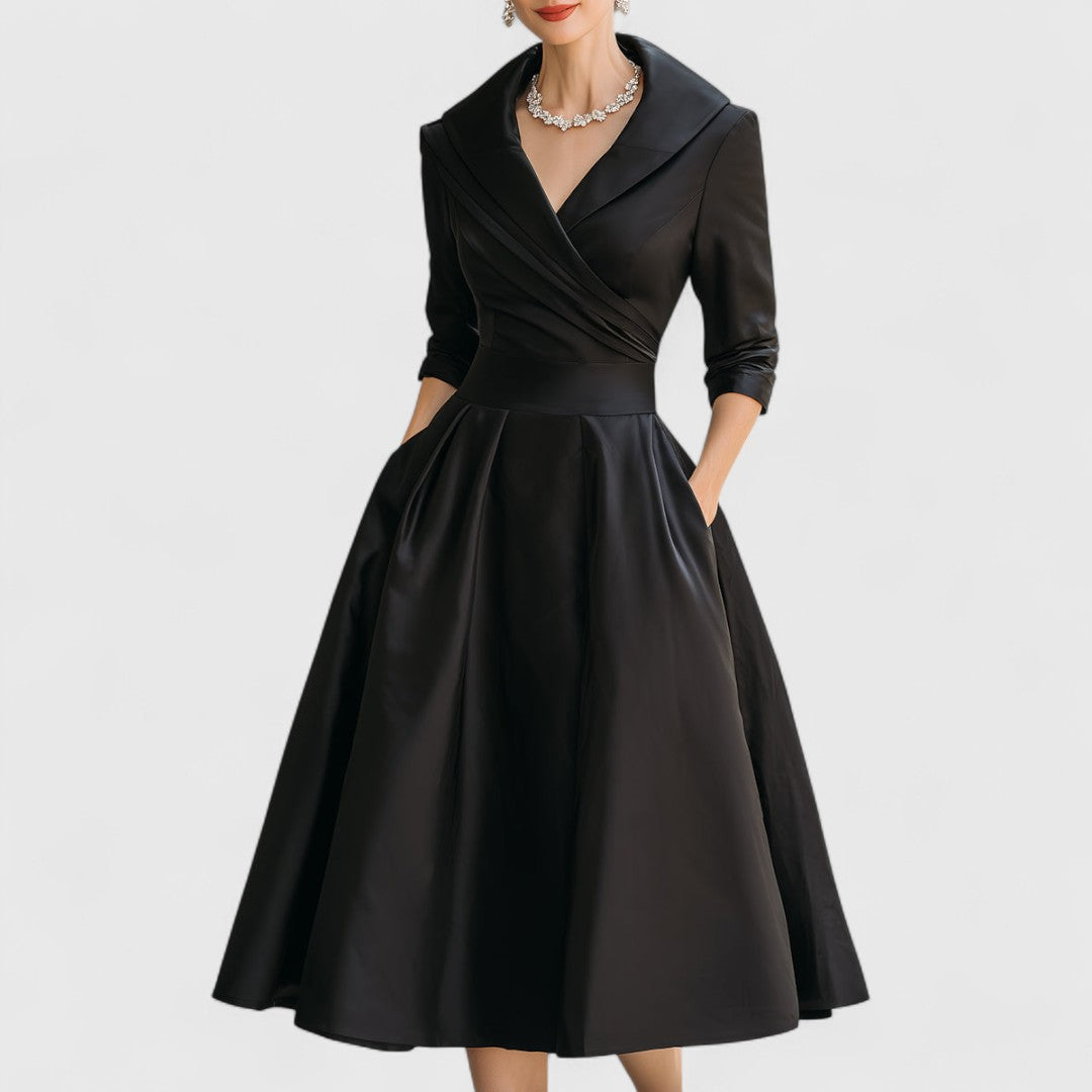 HiverCo™ | Elegant Midi Robe