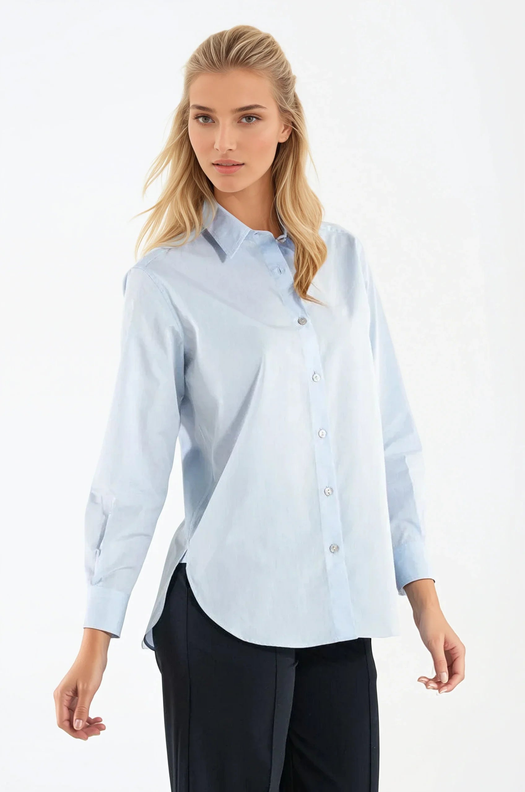 HiverCo™ | Blouse en coton soignée