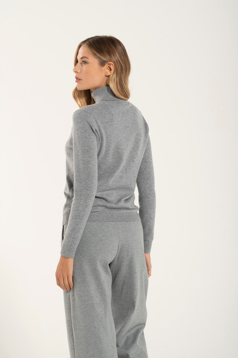 HiverCo™ | Col roulé en cachemire soigné