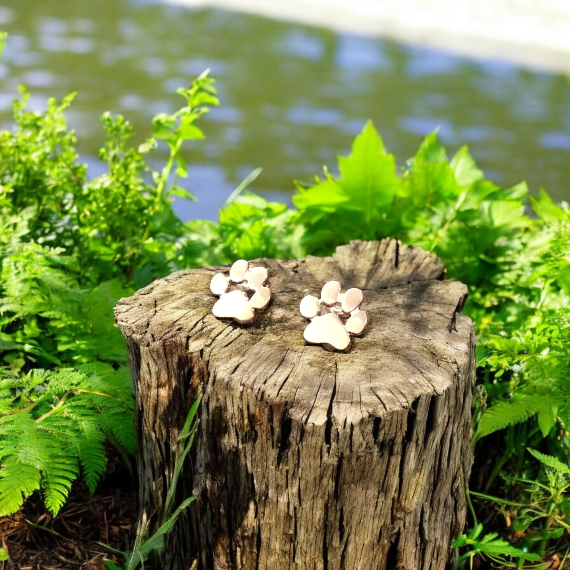 HiverCo™ | Boucles d'oreilles en forme de patte