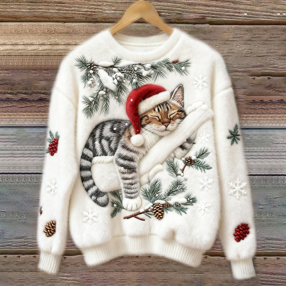 HiverCo™ | Pull de Noël pour chat